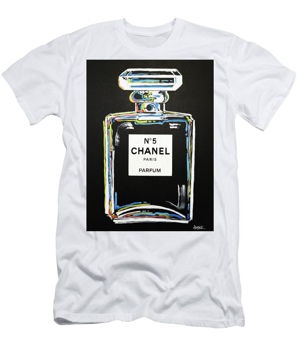 Chanel Black T-Shirt by James Hudek - Fine Art America