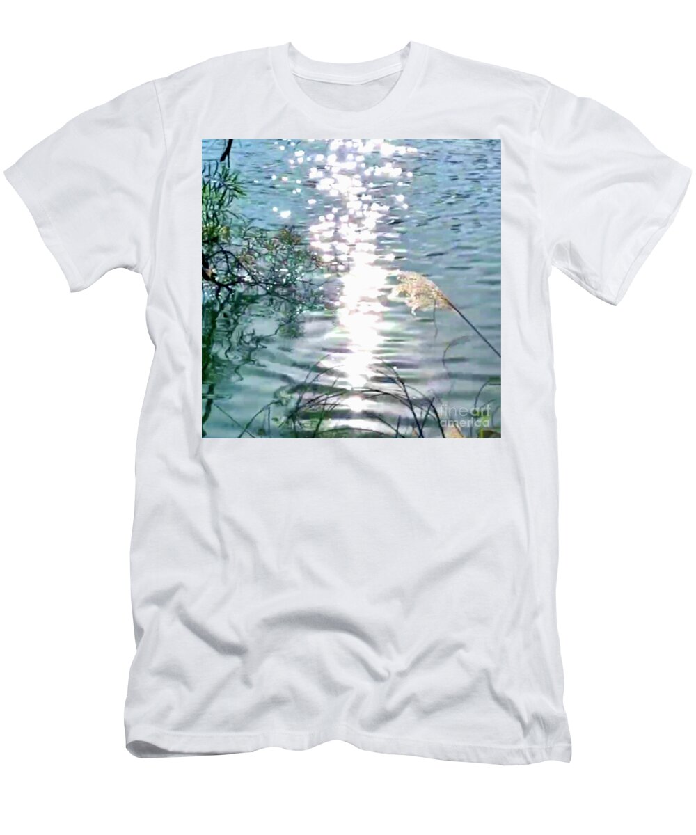 Shinnig T-Shirt featuring the photograph Charming Light Shining by Carmen Lam