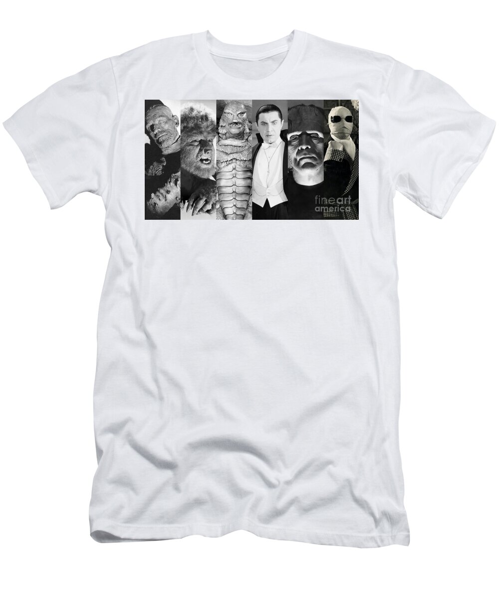 Classic T-Shirt featuring the photograph Classic Universal Monters by Action
