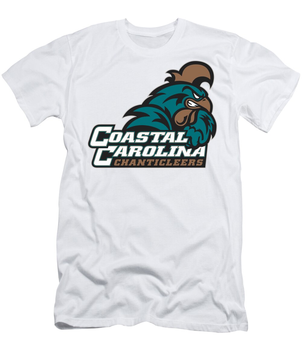 Coastal T-Shirt featuring the drawing Coastal Carolina by Charles Simonson