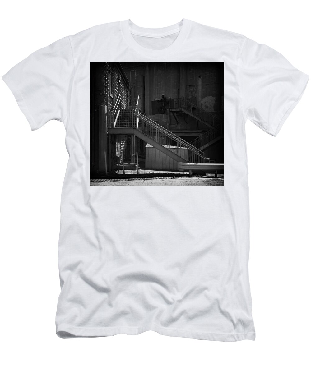 Black T-Shirt featuring the photograph Coconut Grove Florida Theater by Rudy Umans