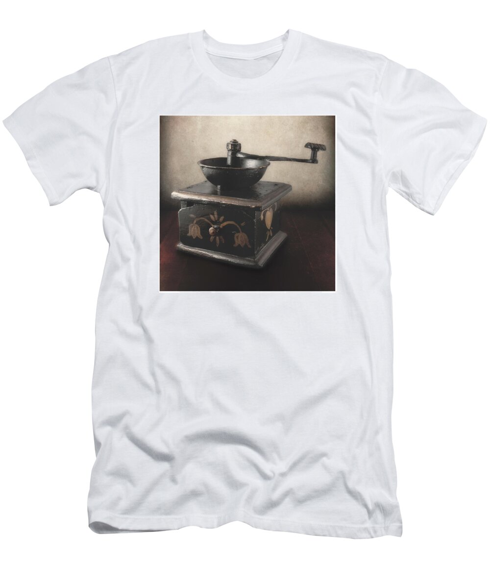 Coffee T-Shirt featuring the photograph Coffee Grinder by Steve Kelley