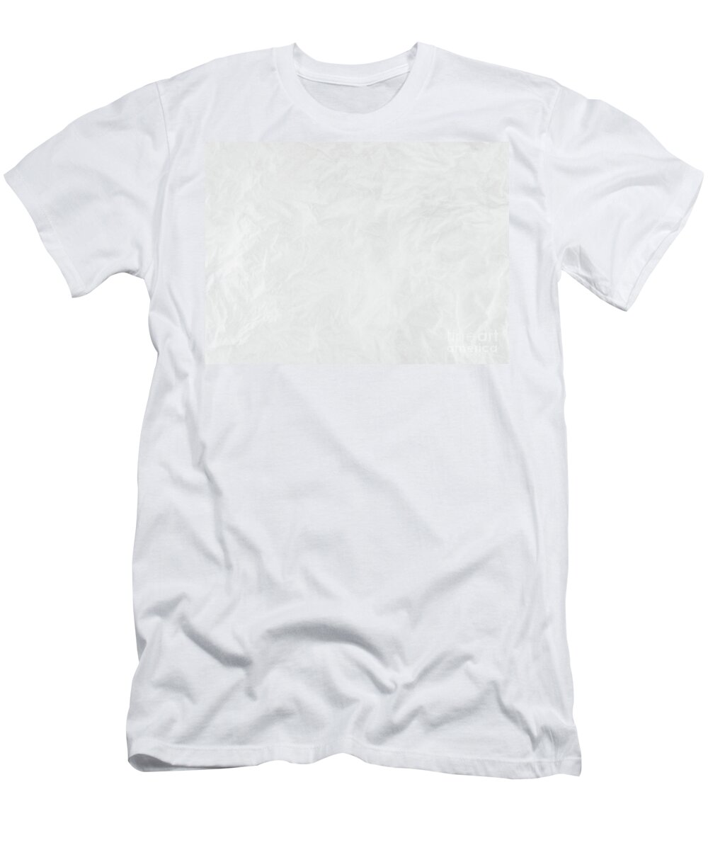 Crumpled Texture T-Shirt by Nenov - Pixels
