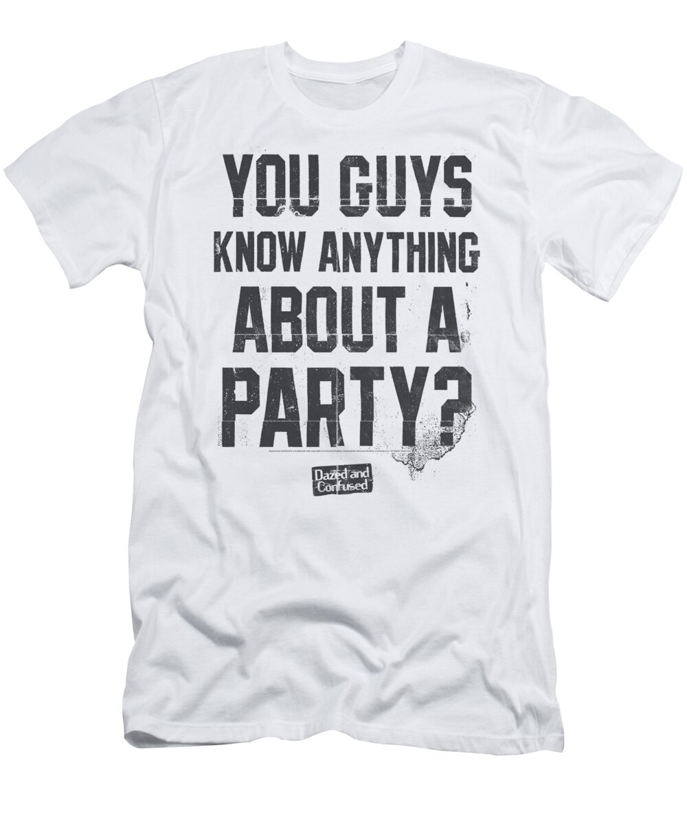 Get Tags Dazed And Confused T-Shirt featuring the digital art Dazed And Confused - Party Time by Samantha Monahan