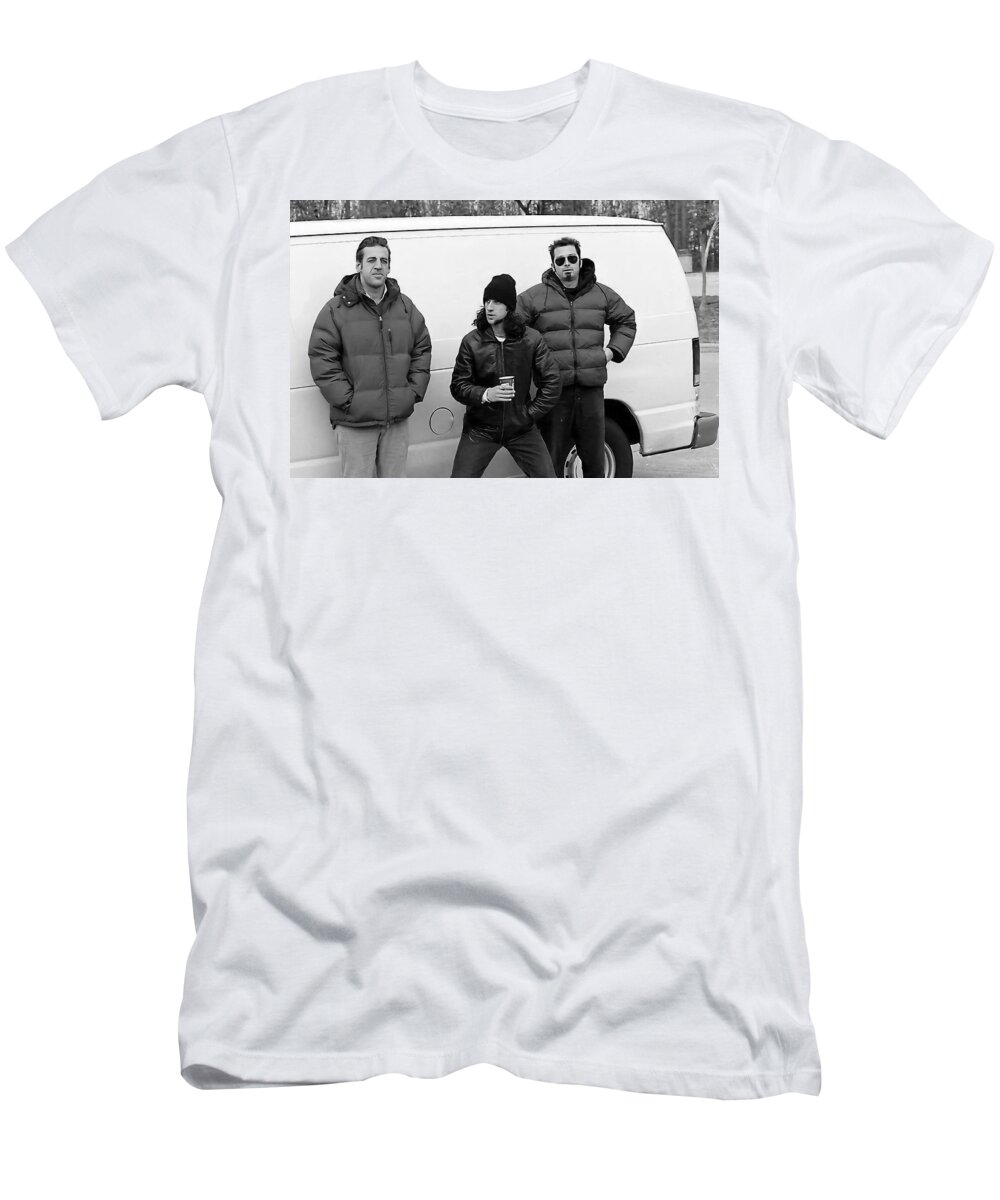 Deadweight T-Shirt featuring the photograph Deadweight on Tour by Bencasso Barnesquiat