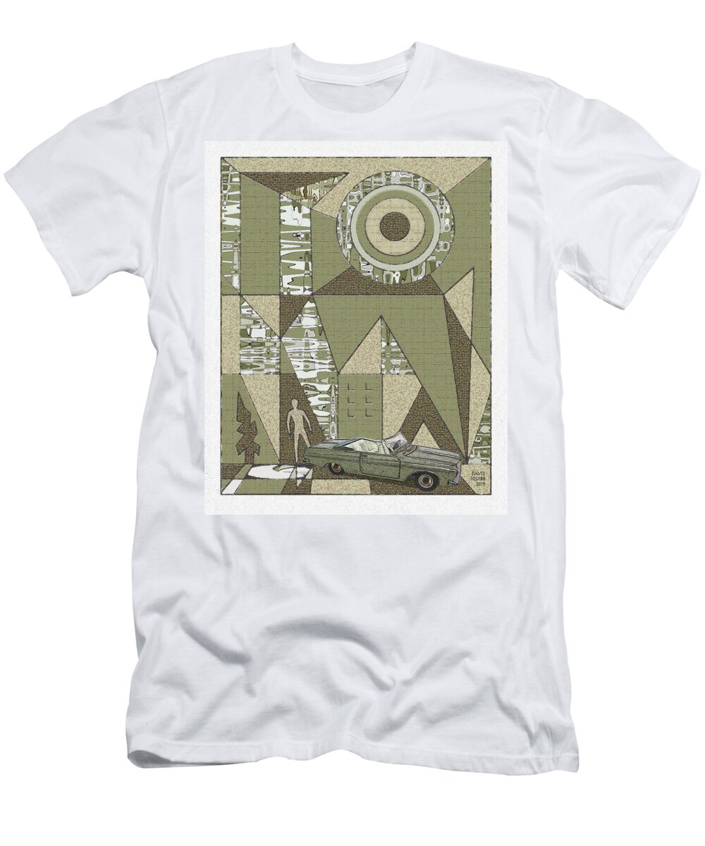 Dinky Toys T-Shirt featuring the digital art Dinky Toys / Fury by David Squibb