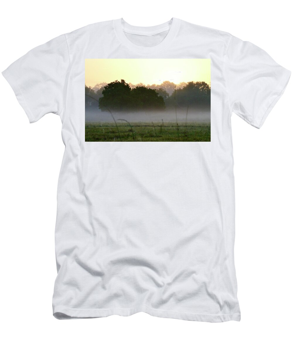 Distant Warmth T-Shirt featuring the photograph Distant Warmth by Warren Thompson