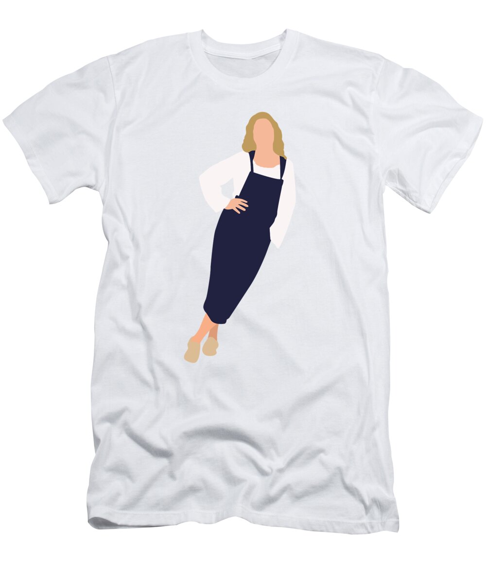 Donna Mamma Mia illustration T-Shirt by Remake Posters - Pixels Merch