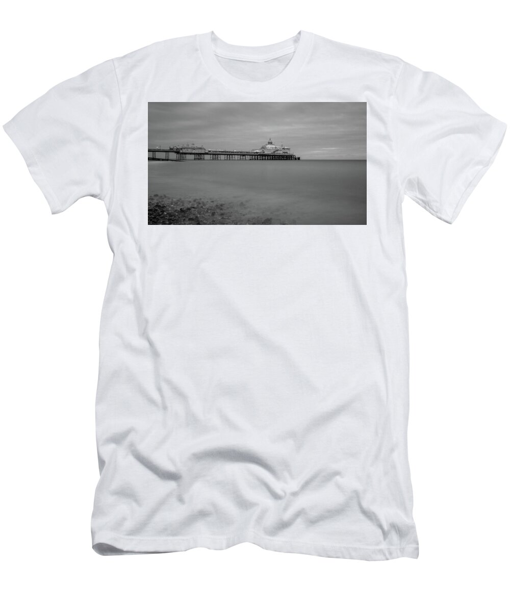 Eastbourne T-Shirt featuring the photograph Eastbourne Pier by Andrew Lalchan