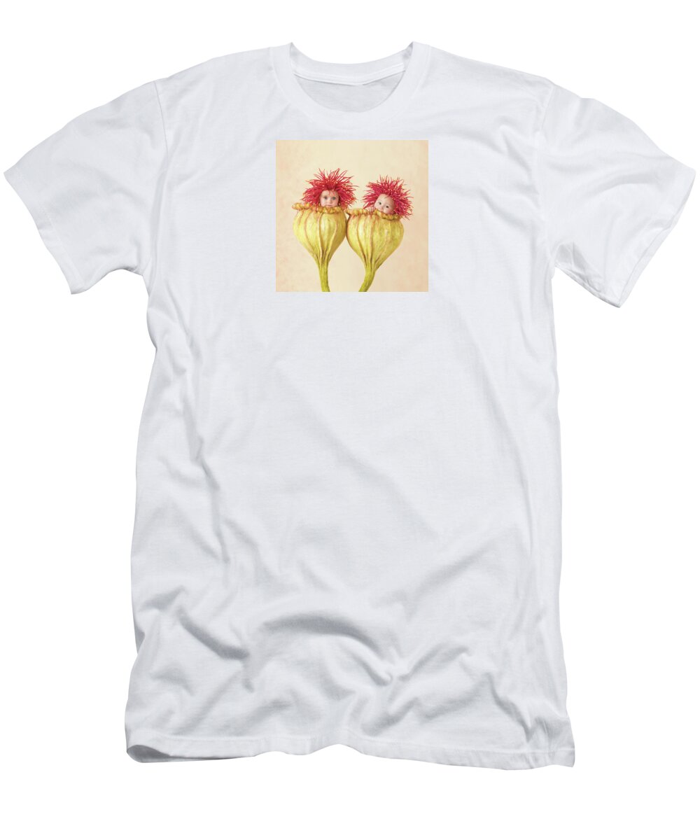 Flowers T-Shirt featuring the photograph Eucalyptus Babies by Anne Geddes