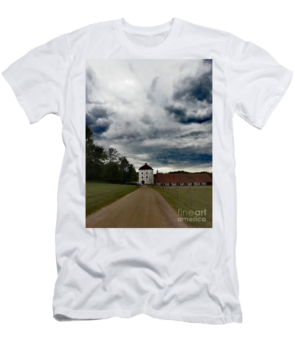 Castle T-Shirt featuring the photograph Faded Worlds by Alexandra Vusir