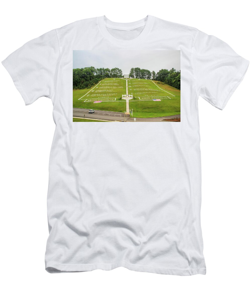 Commandments T-Shirt featuring the photograph Fields of the Wood by Richie Parks