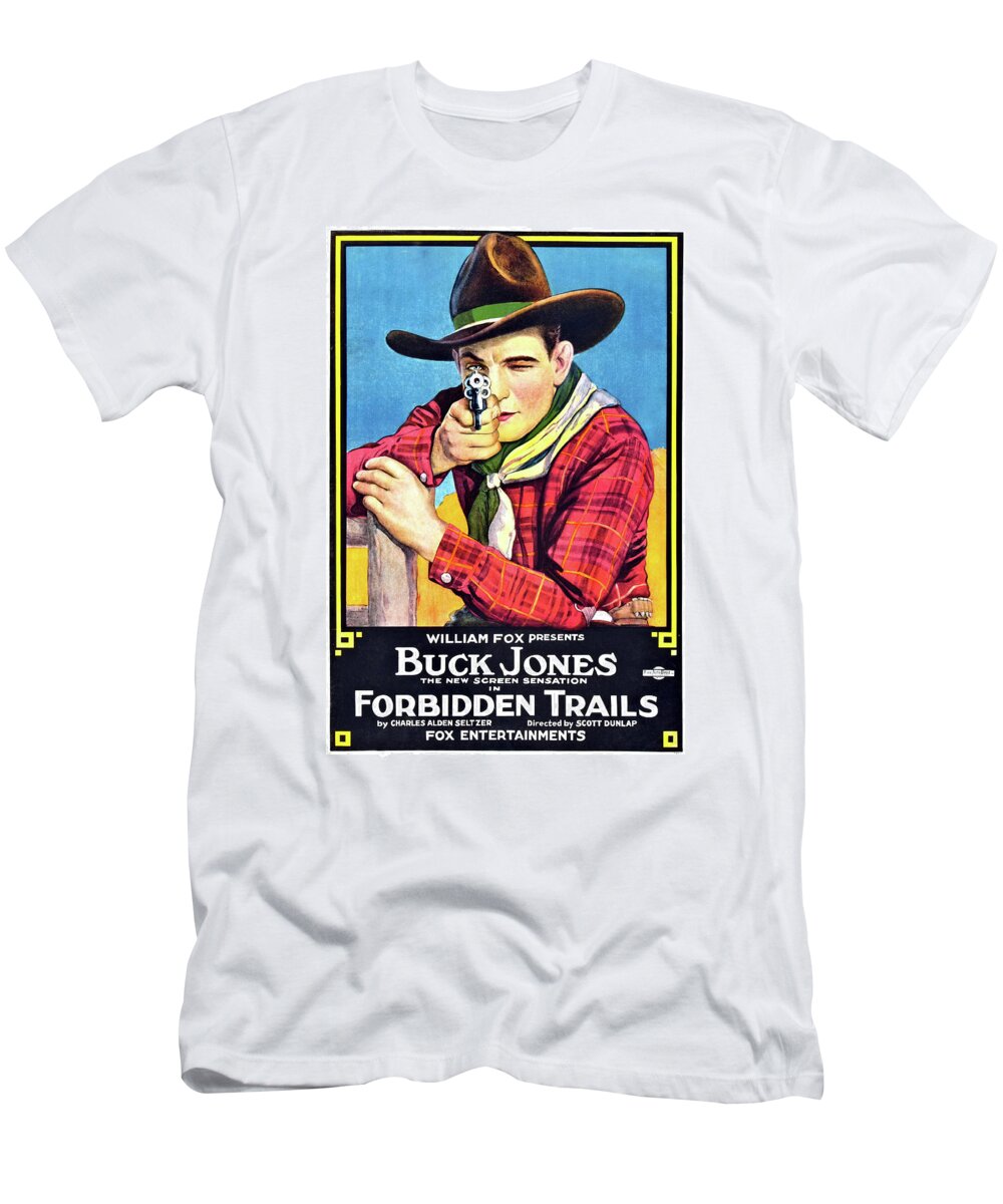 Forbidden Trails T-Shirt featuring the photograph Forbidden Trails by Fox Films