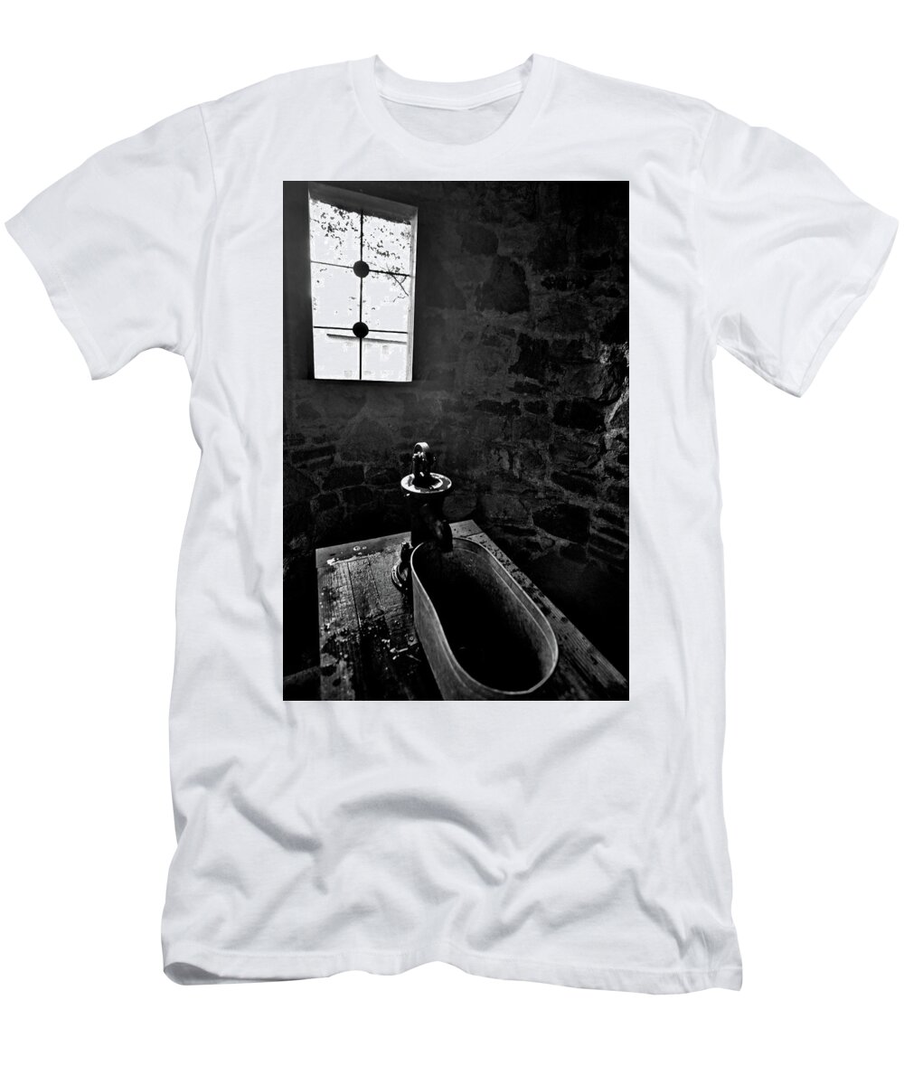 Rock T-Shirt featuring the photograph Fresh Spring Water by George Taylor