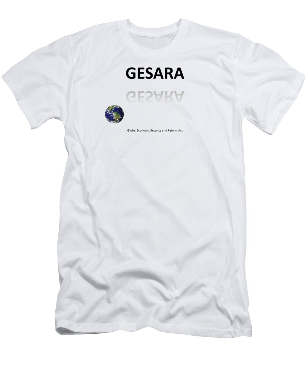 Gesara T-Shirt featuring the digital art Gesara by Denise Morgan