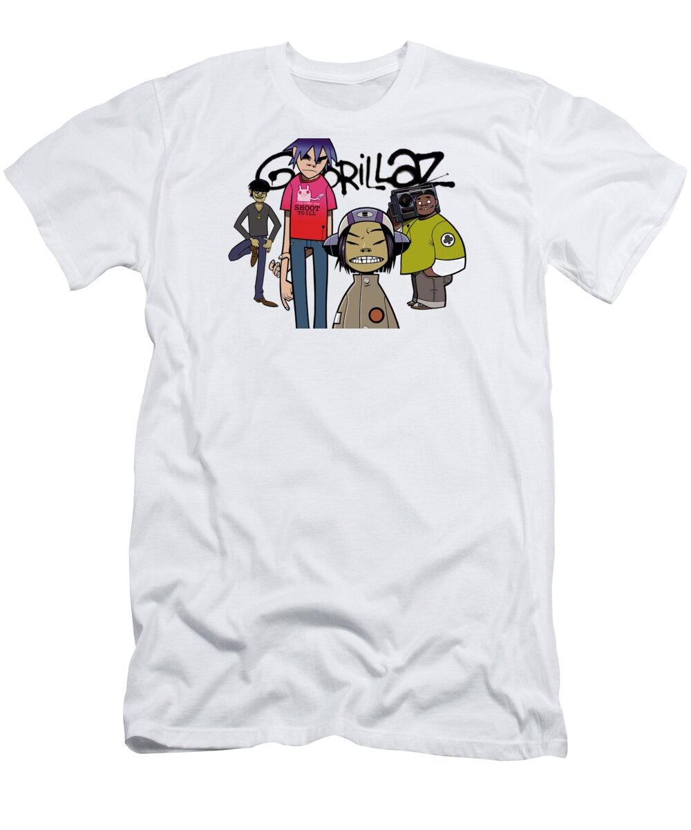 glory Fifth why Gorillaz T-Shirt by Halen Page - Pixels