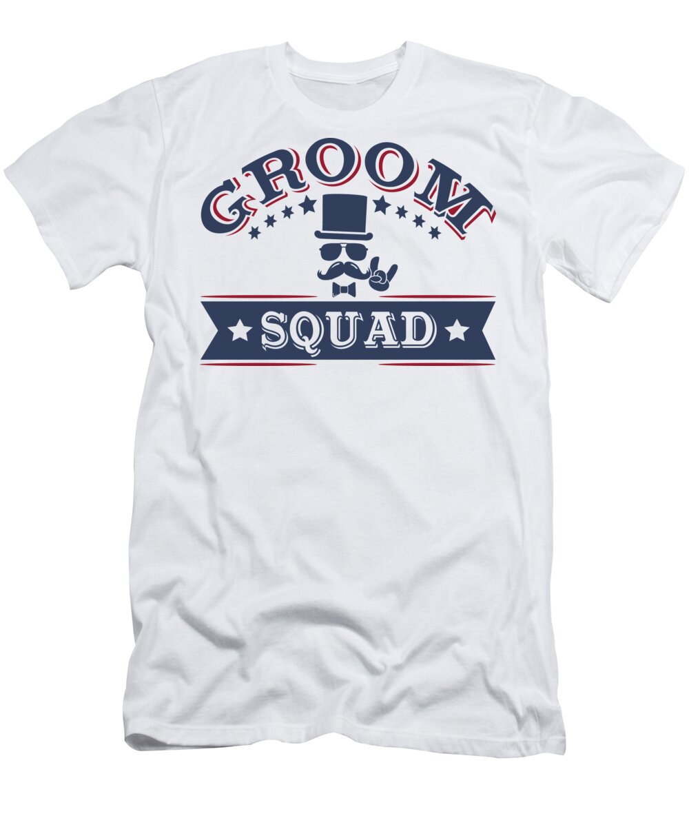 Groom Squad T-Shirt by Jacob Zelazny - Pixels