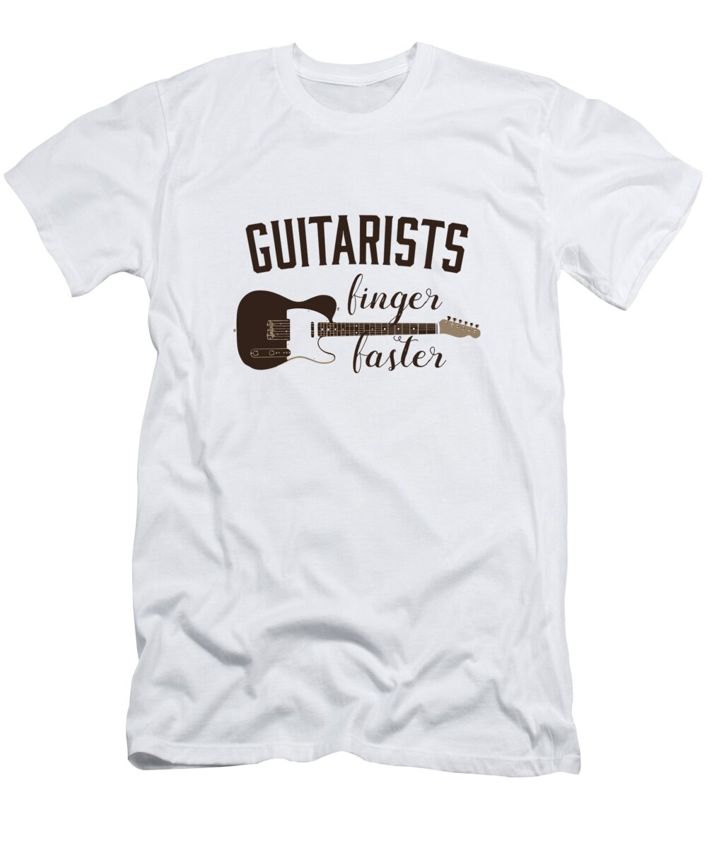 tee Guitarists Finger Faster Guitar Player Funny Unisex Sweatshirt