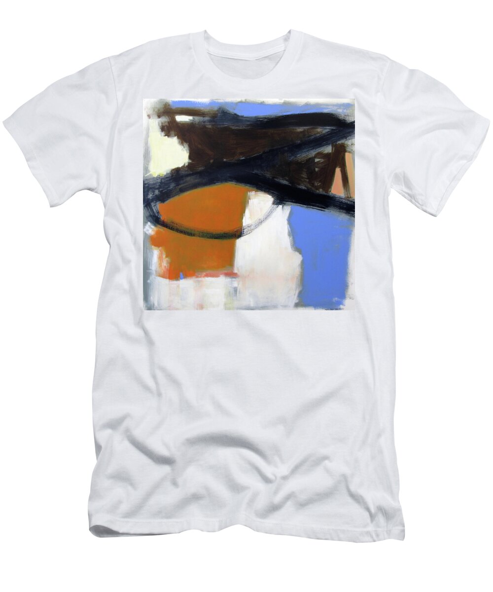 Gypsy Ribbon T-Shirt featuring the painting Gypsy Ribbon by Chris Gholson