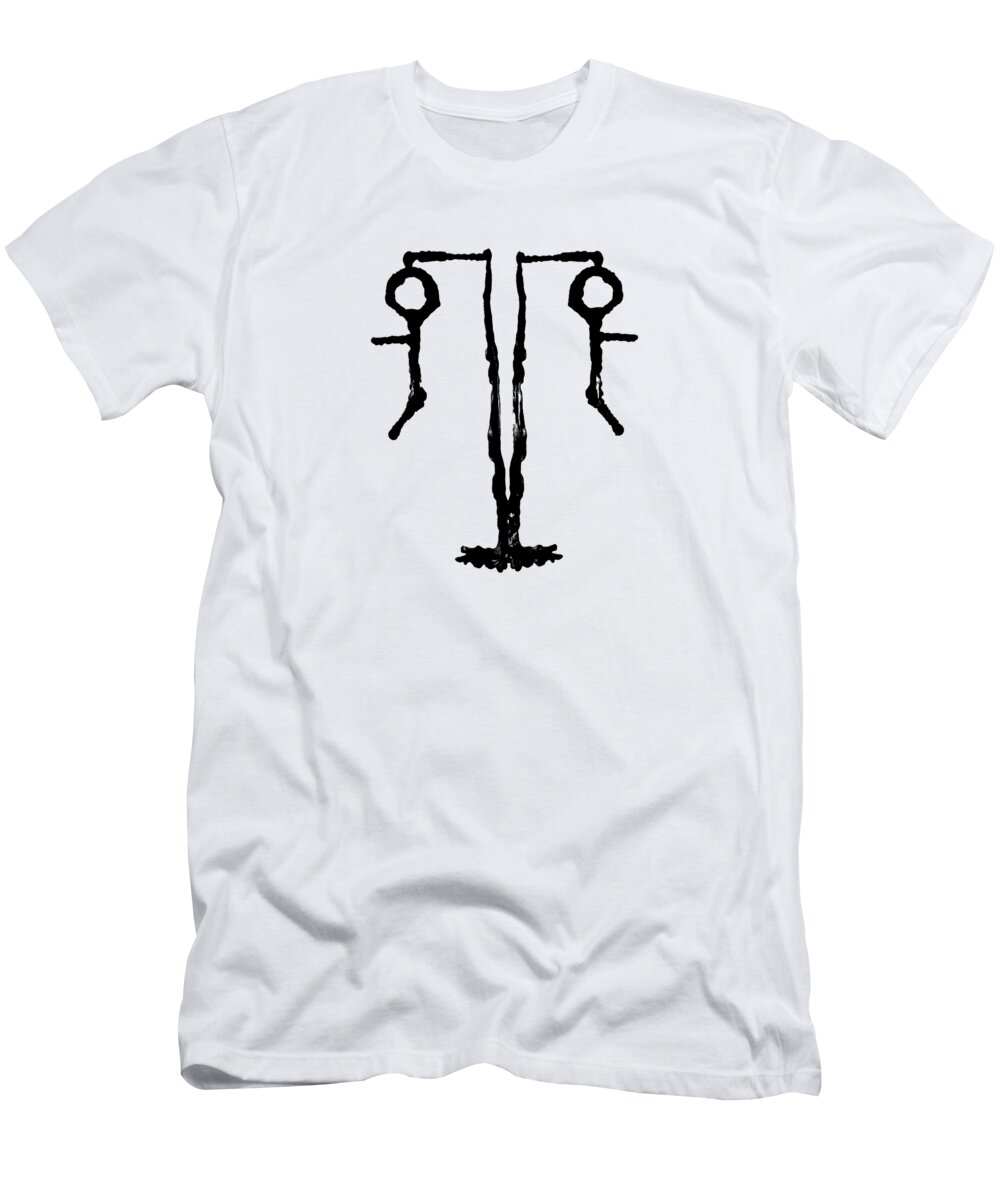 Bold T-Shirt featuring the painting Hangman by Stephenie Zagorski