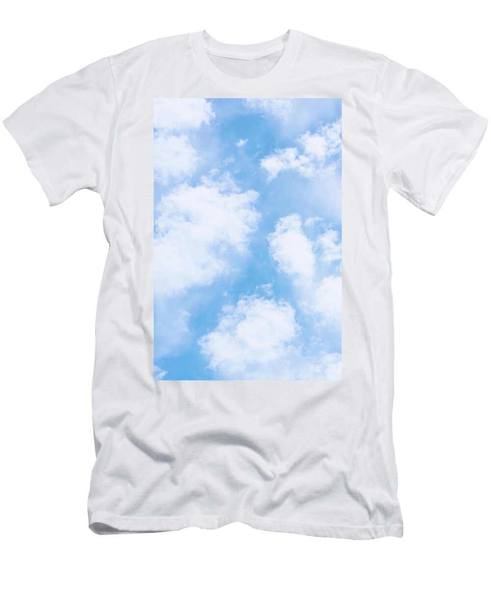 Clouds T-Shirt featuring the photograph Heaven's Gate Cloud Abstract by Christina Rollo