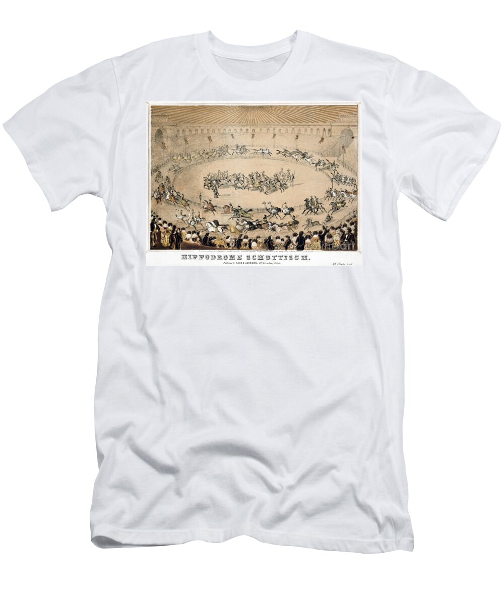 1853 T-Shirt featuring the drawing Hippodrome Schottisch by Granger