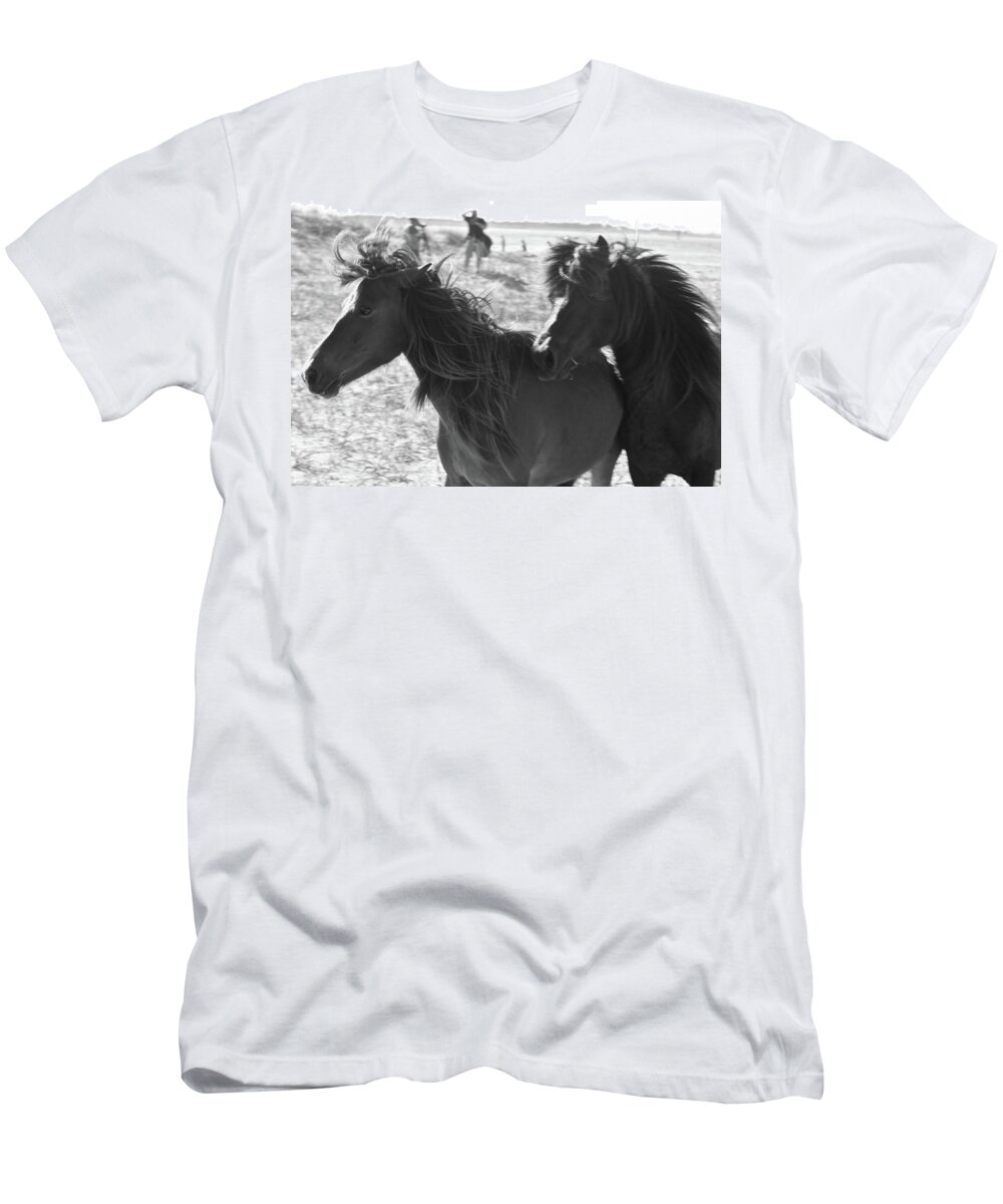 Animal T-Shirt featuring the photograph Horse Style by Melissa Southern