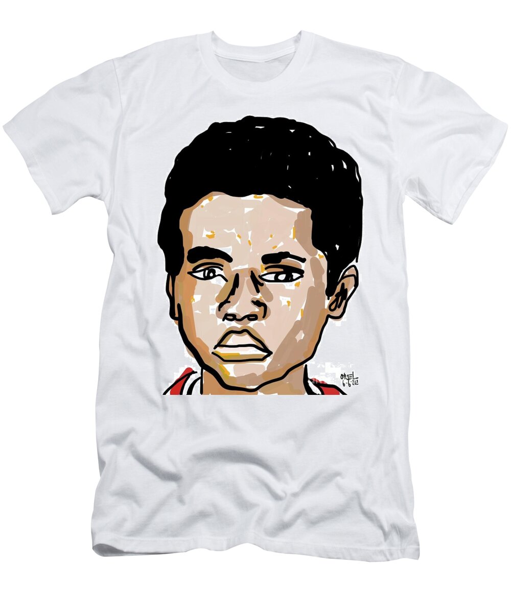  T-Shirt featuring the painting Illmatic by Oriel Ceballos