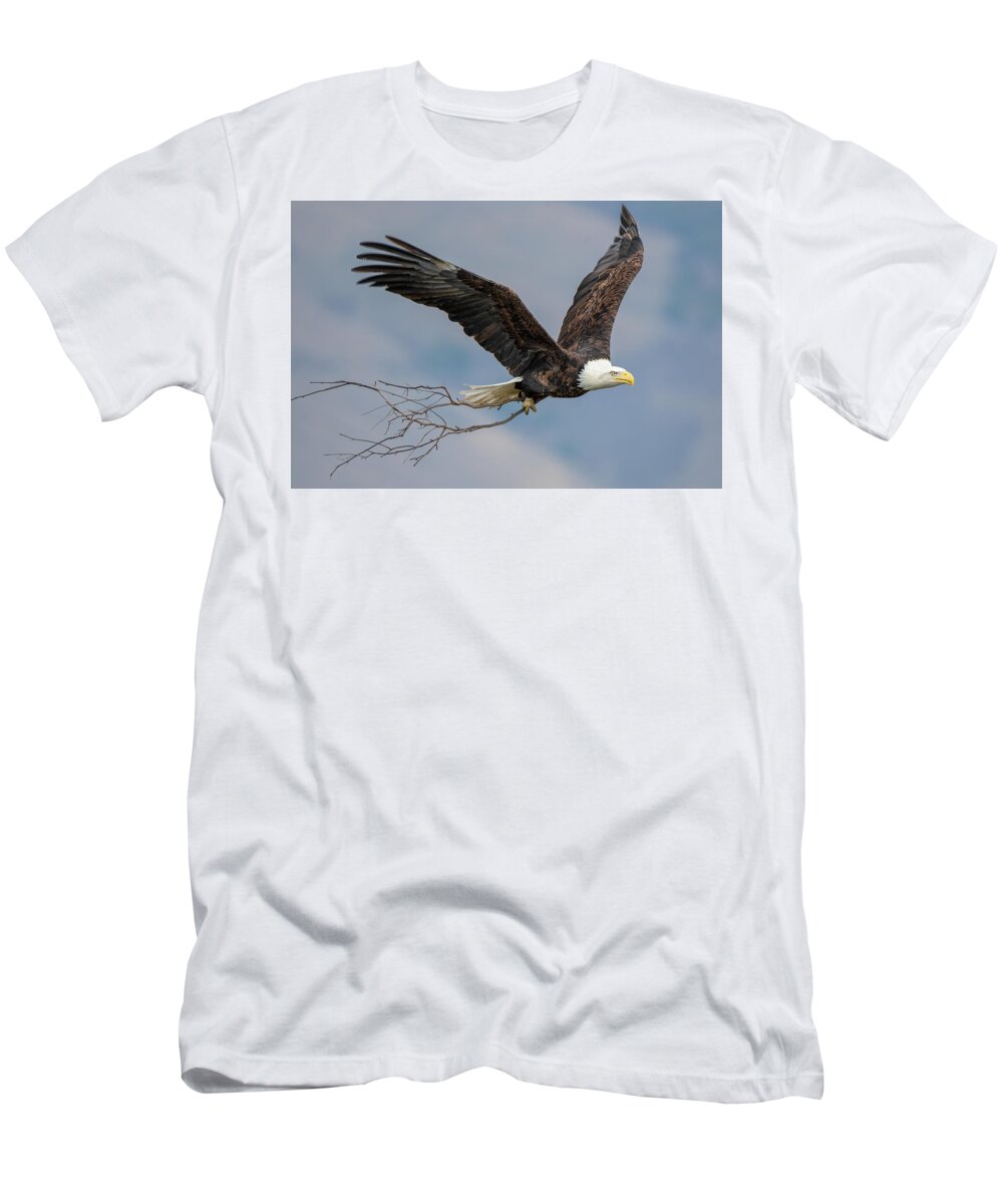 Animal T-Shirt featuring the photograph In Tow by Laura Macky