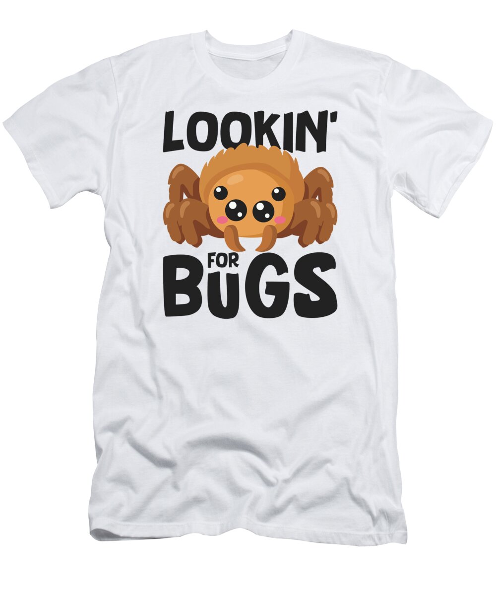 Insects T-Shirt featuring the digital art Insects Bug Catcher Entomologist Bug Arthropod by Toms Tee Store