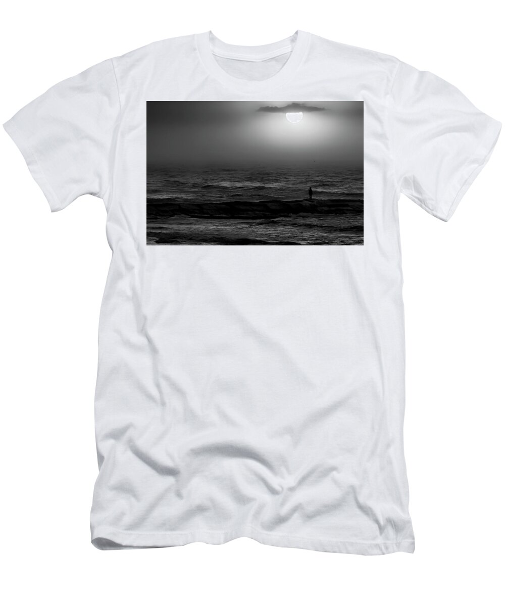 Published T-Shirt featuring the photograph It Goes On by Enrique Pelaez