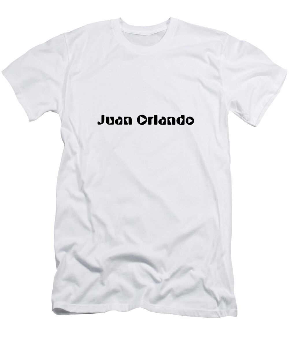 Juan Orlando T-Shirt featuring the digital art Juan Orlando by TintoDesigns