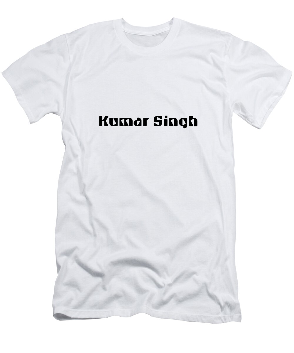 Kumar Singh T-Shirt featuring the digital art Kumar Singh by TintoDesigns