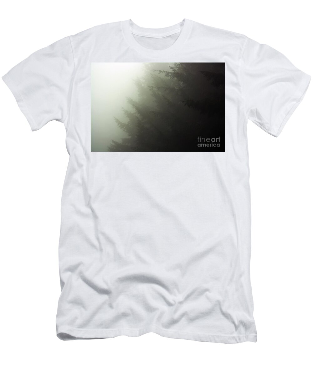 Fog T-Shirt featuring the photograph Layered Fog by Kimberly Furey