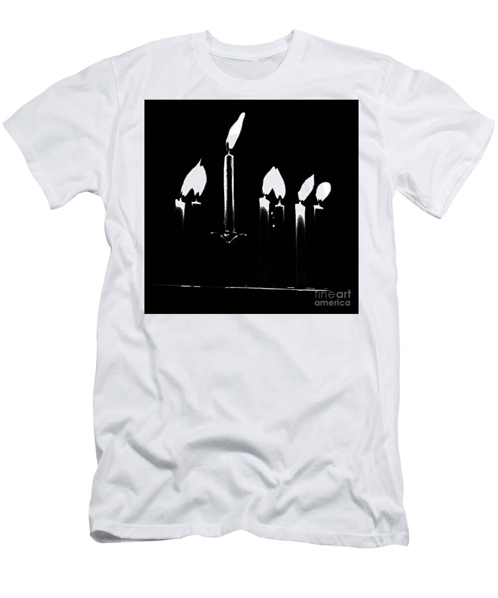 Black And White T-Shirt featuring the photograph Let Us Pray by Eileen Gayle
