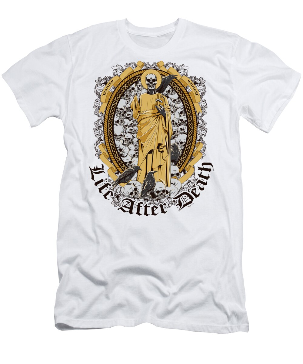 Halloween T-Shirt featuring the digital art Life After Death by Jacob Zelazny