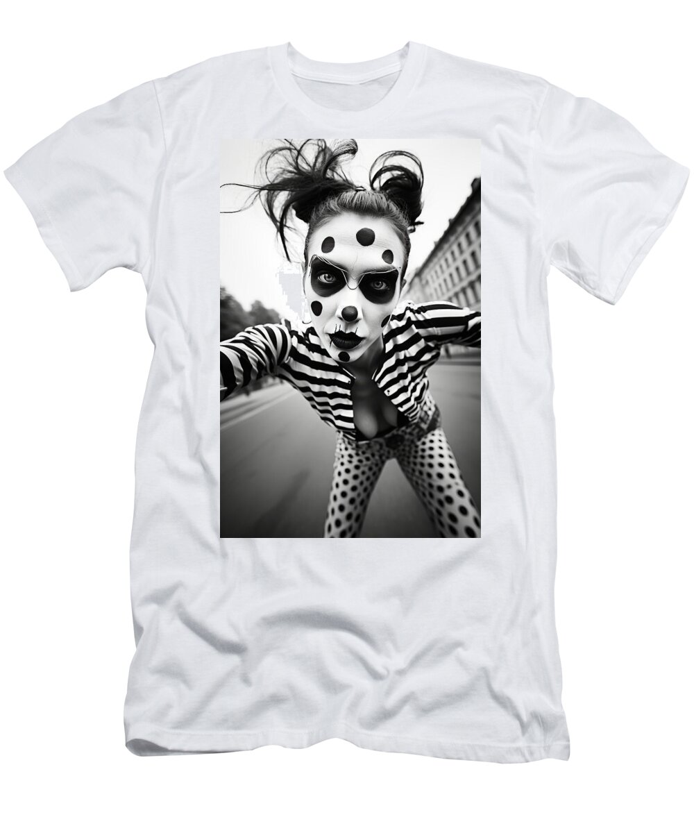 Touch T-Shirt featuring the photograph Like to touch them ? by My Head Cinema