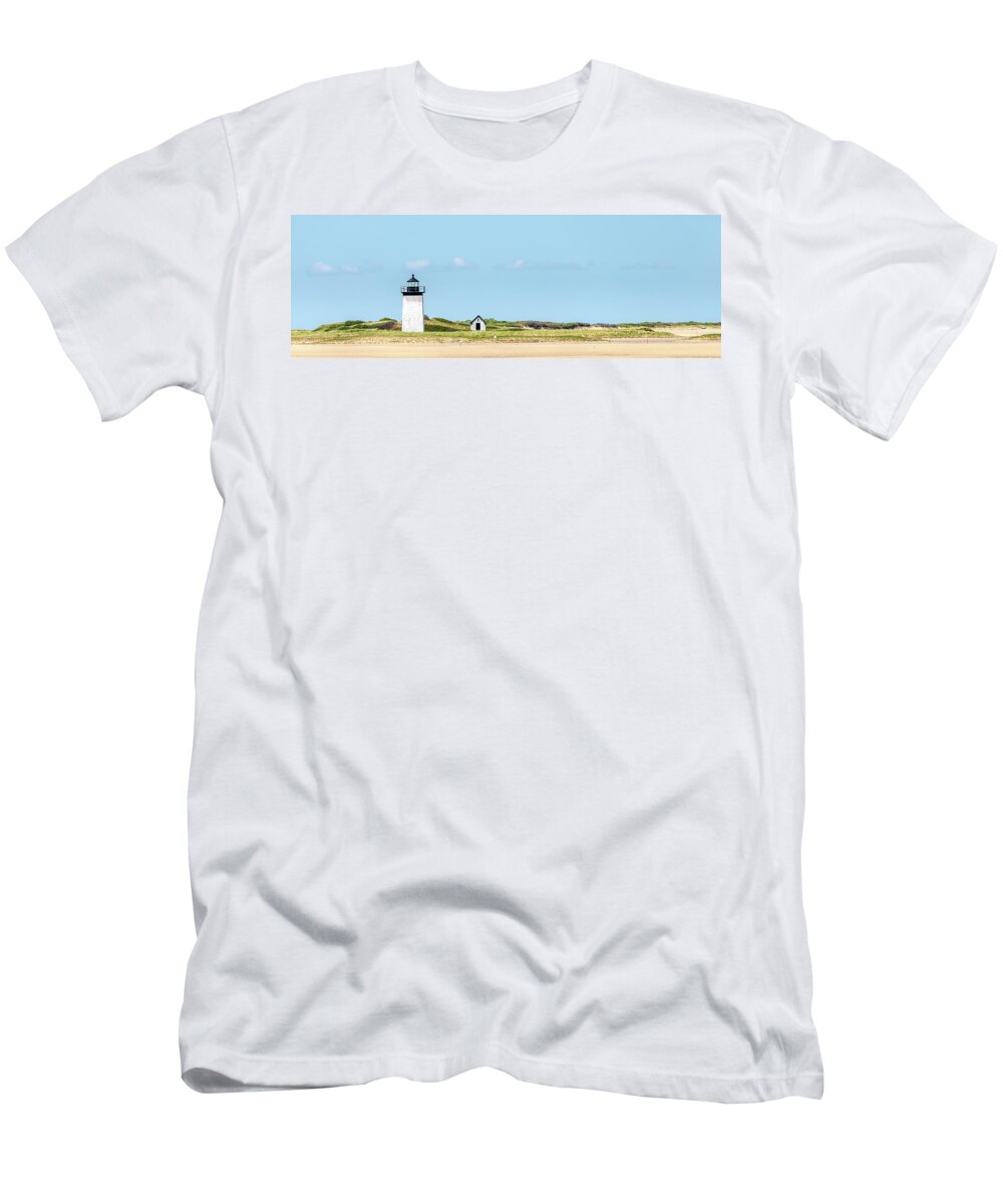 Lighthouse T-Shirt featuring the photograph Long Point Lighthouse by Rod Best