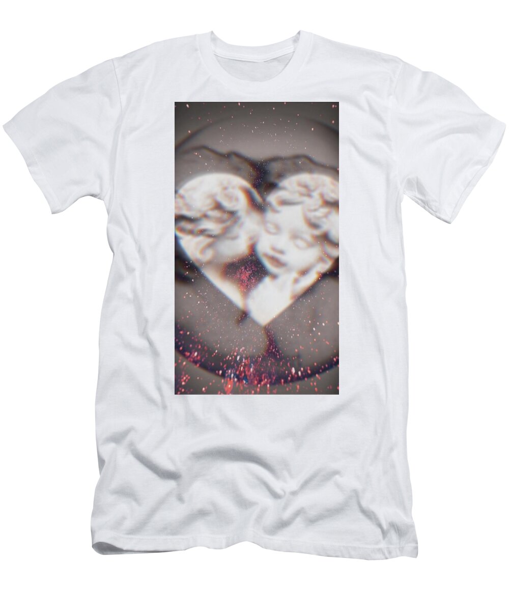 Art T-Shirt featuring the digital art Love One Another by Auranatura Art