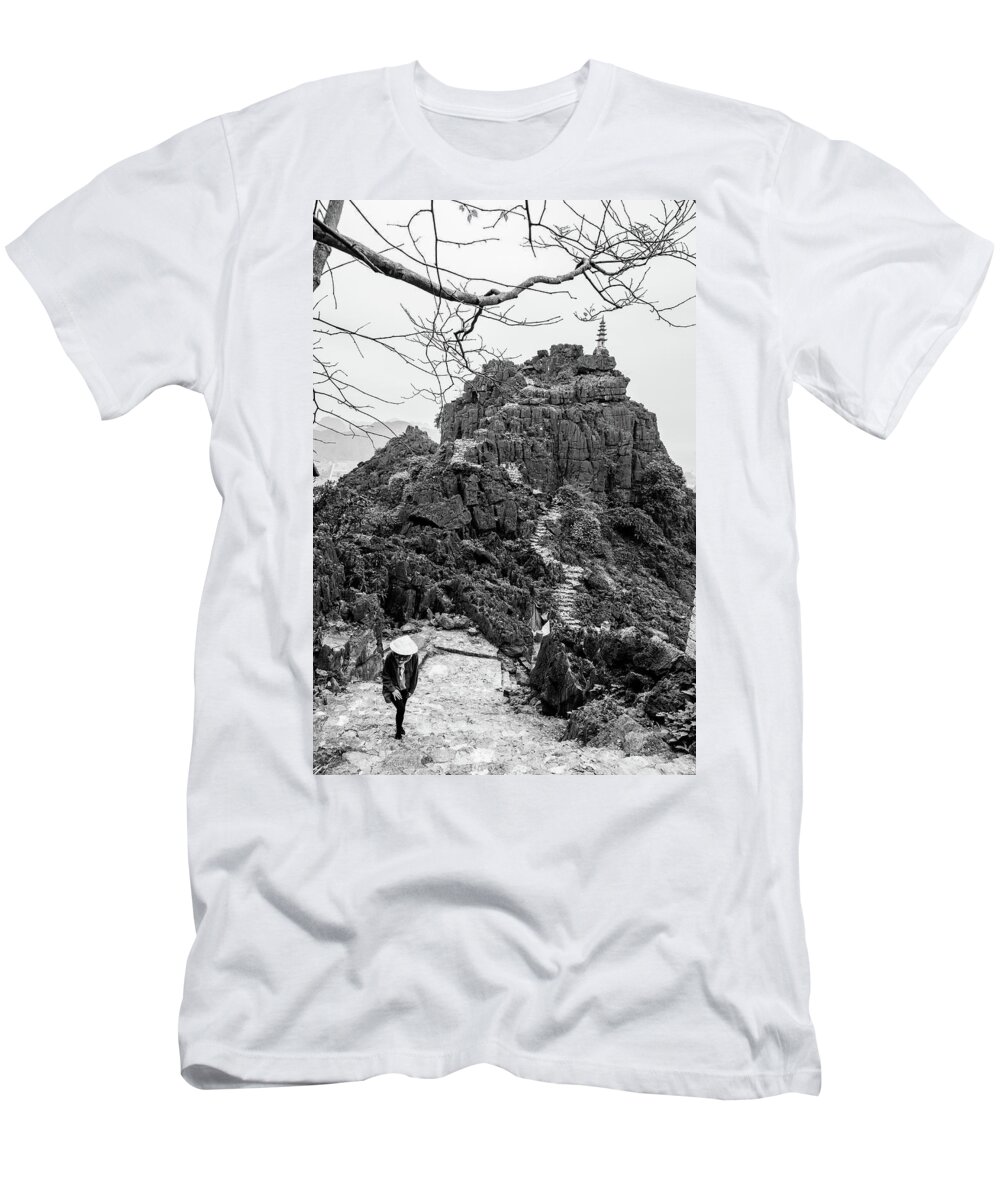 Ba Giot T-Shirt featuring the photograph Lying Dragon Peak by Arj Munoz