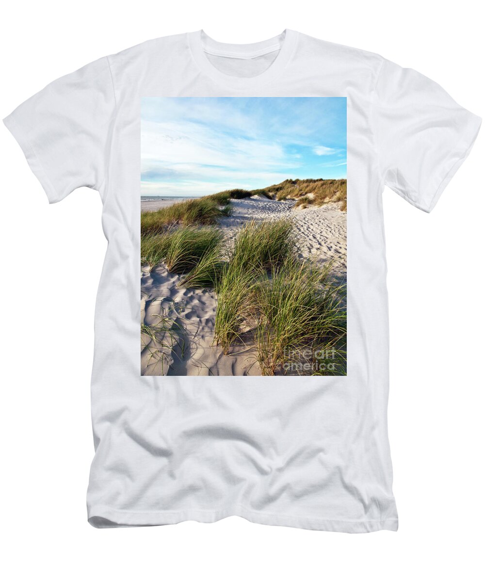 Magic Dunes Of Denmark T-Shirt featuring the photograph Magic Dunes of Denmark by Silva Wischeropp