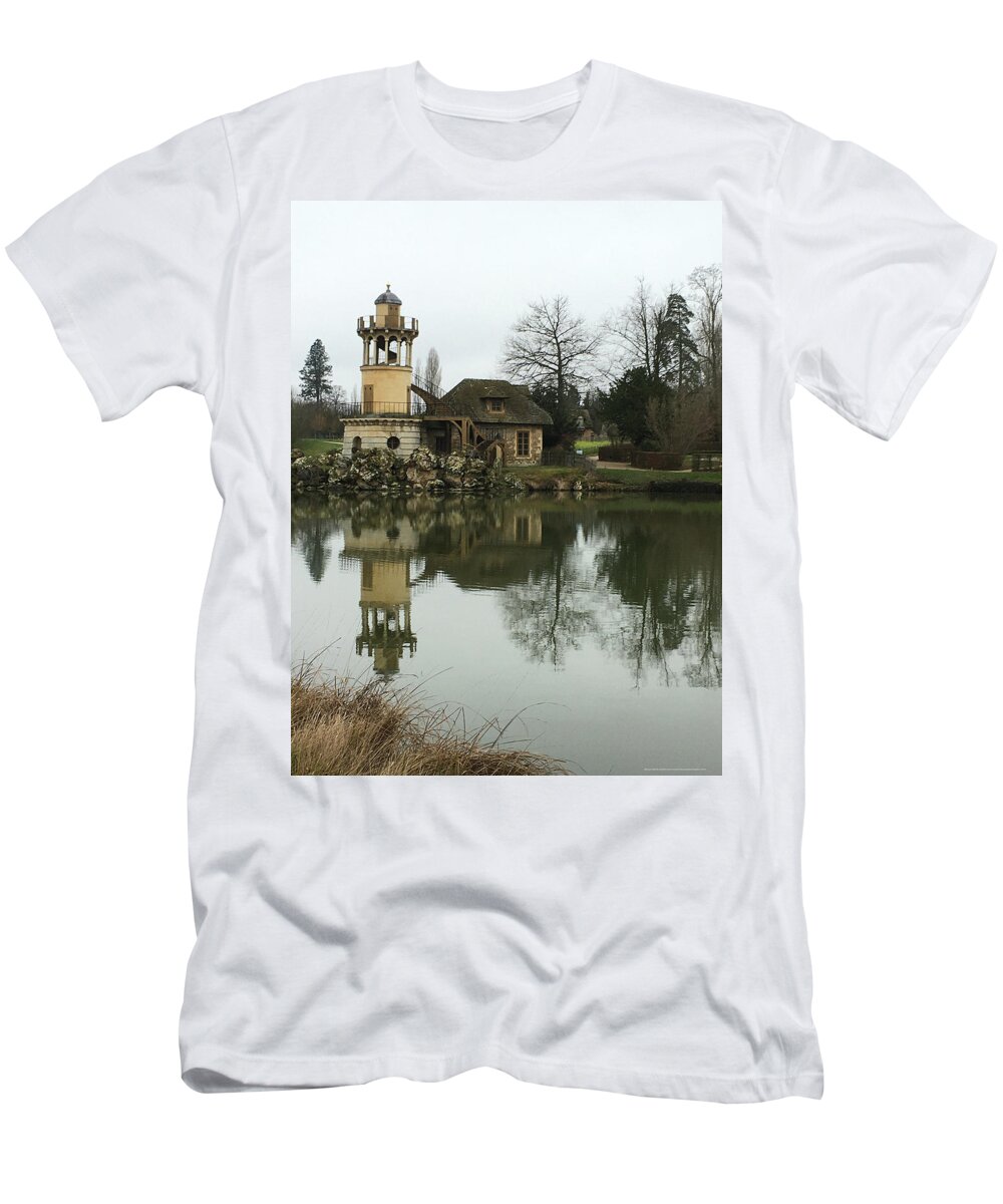 Marie Antoinette T-Shirt featuring the photograph Maries Lighthouse Versailles by Roxy Rich