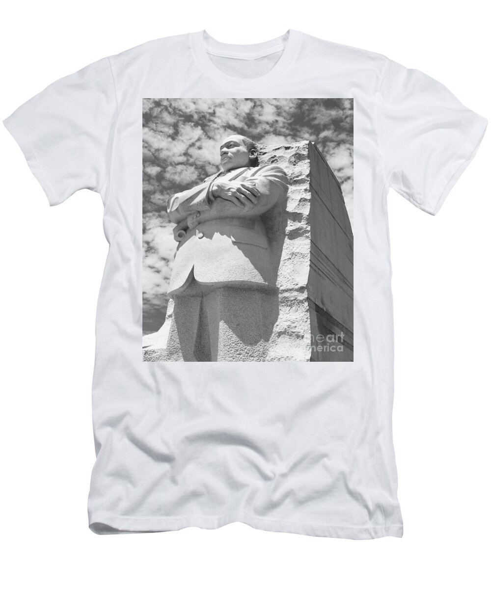 Martin Luther King Jr. T-Shirt featuring the photograph Martin Luther King Jr. Memorial by Edward Fielding