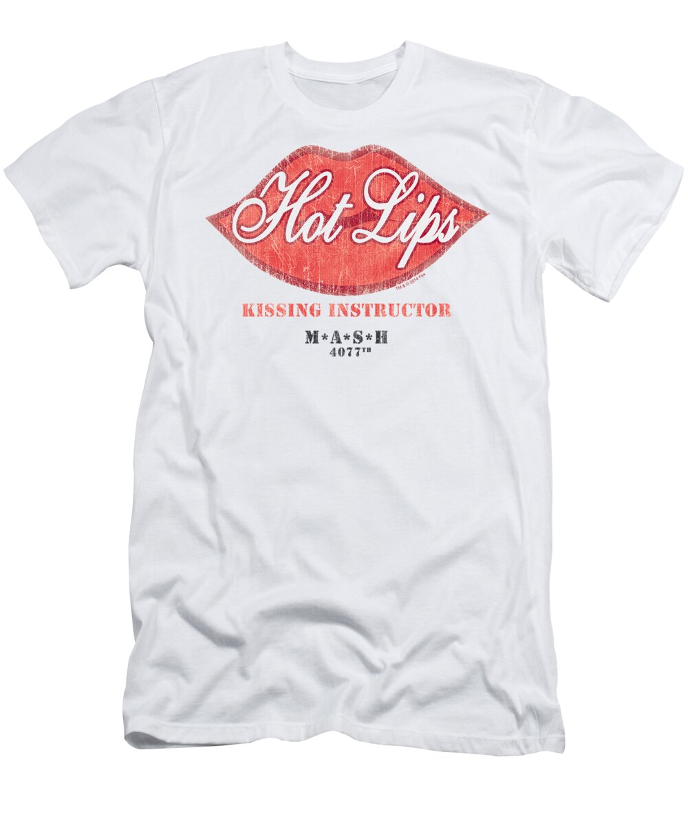 trængsler modnes Nonsens Mash 4077 Hot Lips T-Shirt by Carroll Hill - Pixels