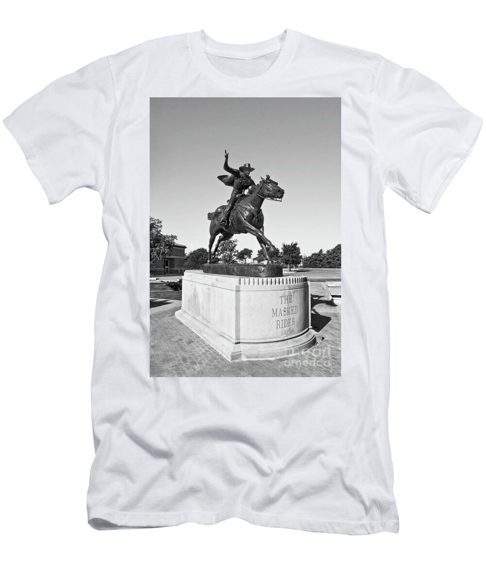 Masked Rider T-Shirt featuring the photograph Masked Rider by Mae Wertz