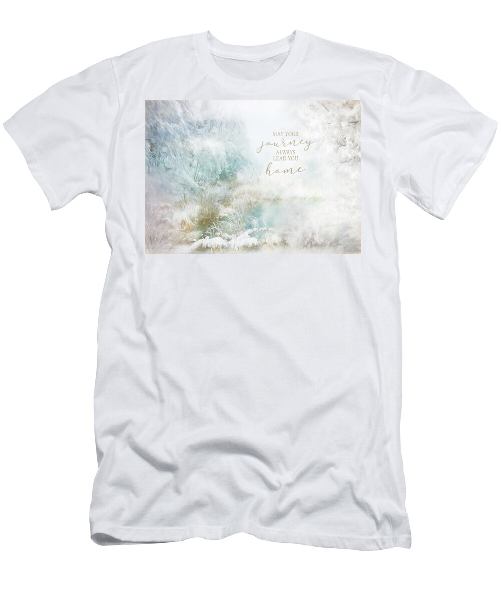 May Your Journey T-Shirt featuring the pastel May Your Journey by Jordan Blackstone