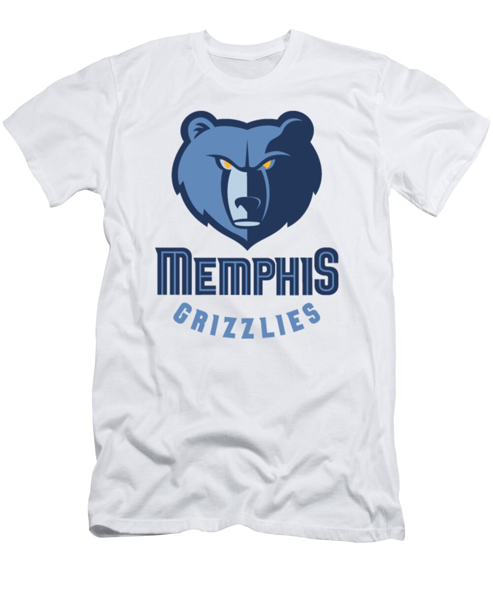 Memphis Grizzlies Fashion Colour Logo T-Shirt - Womens