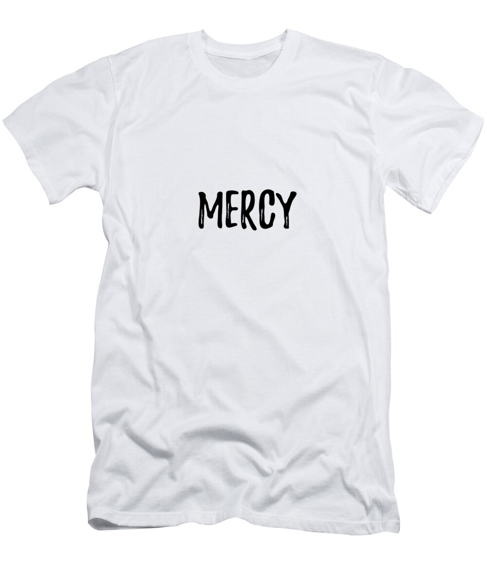Mercy T-Shirt featuring the digital art Mercy by Jeff Creation