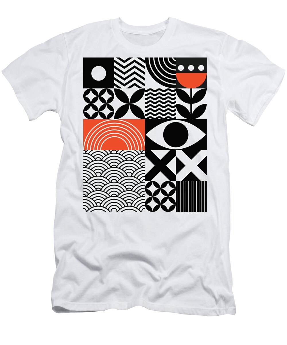 Modern abstract design T-Shirt by Julien - Fine Art America