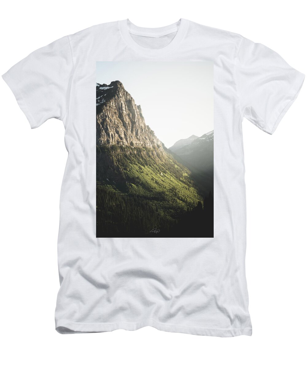  T-Shirt featuring the photograph Mount Oberlin by William Boggs